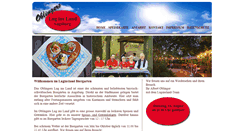 Desktop Screenshot of oblingers-luginsland.de