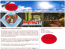 Tablet Screenshot of oblingers-luginsland.de